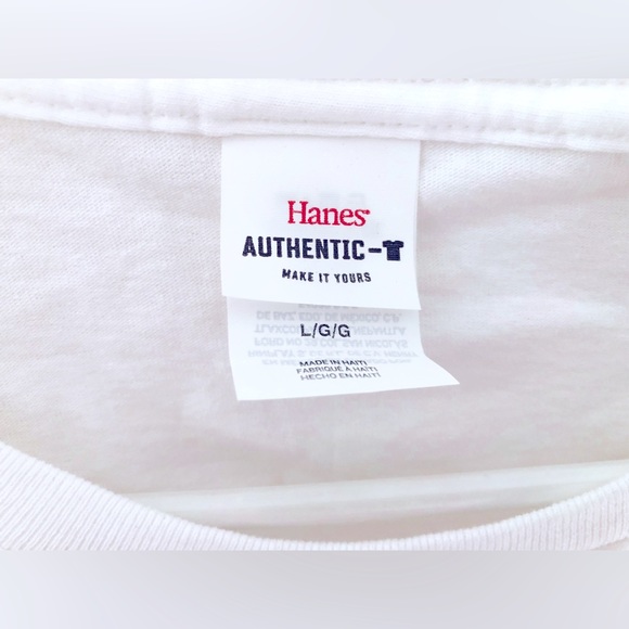 Bud Light Seltzer Logo White Hanes T-Shirt Men’s Unisex Size L 100% Cotton New - Picture 2 of 4